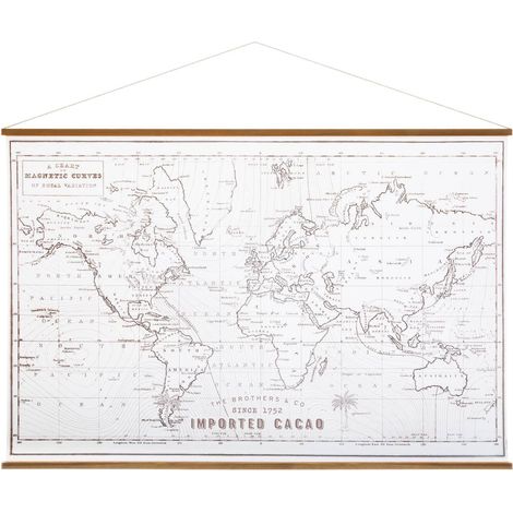 Leinwand Karte 110 × 73 cm