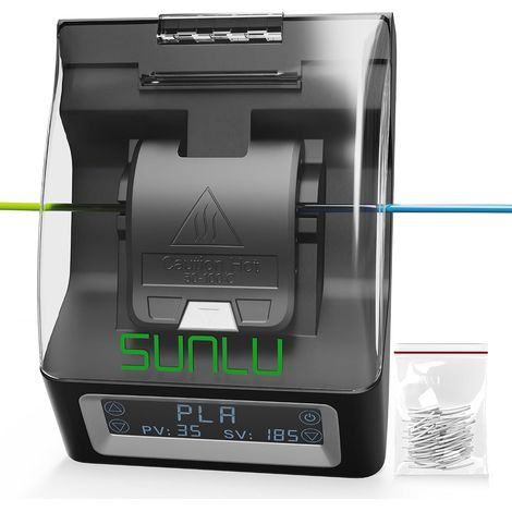 Filament Connecteur pour Imprimante 3D Filament 1,75mm, Filament Connector avec 200 Tubes PTFE, Connecteur de Filament Compatible avec PLA PETG TPU ABS PA Nylon (1/5)