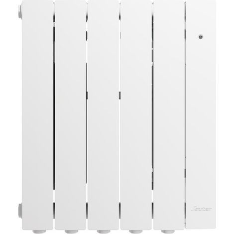 SAUTER Radiateur électrique connecté à inertie fluide Orosi 2 1000W SAUTER blanc (1/5)