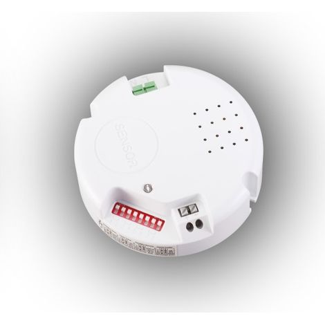 SENSORE DI MOVIMENTO A MICROONDE CON ALIMENTATORE 360° 8-15M IP20 - E+CR-M1-OM