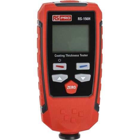 Mesureur d'épaisseur RS PRO, affichage LCD, 1350 (Probe F & Probe N)µm ( Prix pour 1 )