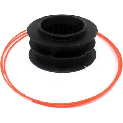 Bobine avec fil nylon pour débroussailleuse Husqvarna 123L 128L 128R 128RJ 223L 323L Tête de T35 - (1/3)
