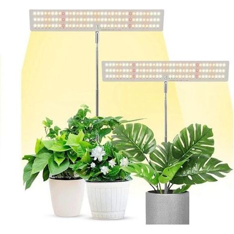 Lampe de croissance LED pour plantes avec 3 modes d'éclairage et 4 niveaux de gradation. (1/5)