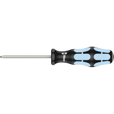 Wera 3355 PZ Kreuzschlitz-Schraubendreher, Edelstahl, PZ 1 x 80 mm