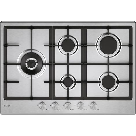 Candy CHG7WL4WTX Piano Cottura Gas 5 Fornelli 75 cm (1/5)