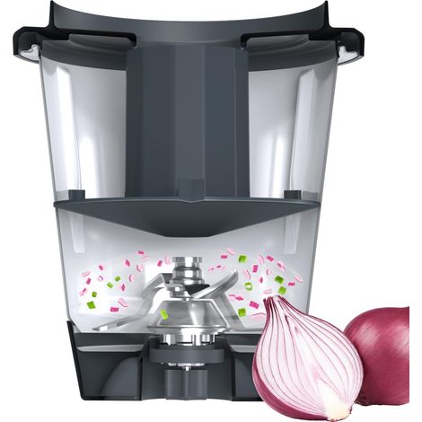 Réducteur de Bol pour Thermomix, Séparateur de Bol Mixeur Compatible avec Thermomix TM5, TM6, Réduire, Hacher, et Prévenir les Éclaboussures pour les Outils Accessoires de Cuisine