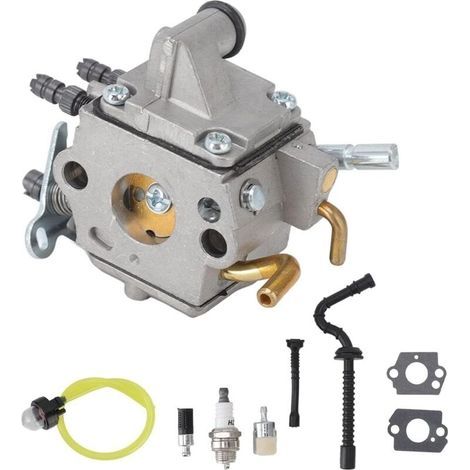 Vergaser, Rasenmähervergaser, Ersatz-Kraftstoffleitungsvergaser für Stihl MS192T MS192TC, C1Q-S134 (1/5)