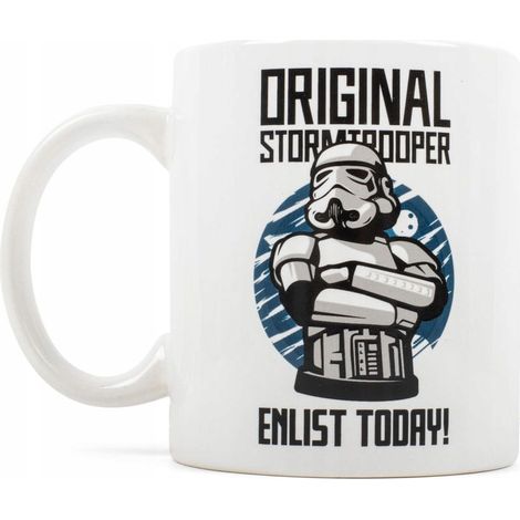 Taza original de Stormtrooper de Star Wars. ¡Alístate hoy Regalo original. (1/5)