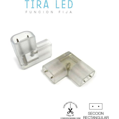Connecteur électrique 90° - pour ruban LED - 31928 (1/3)