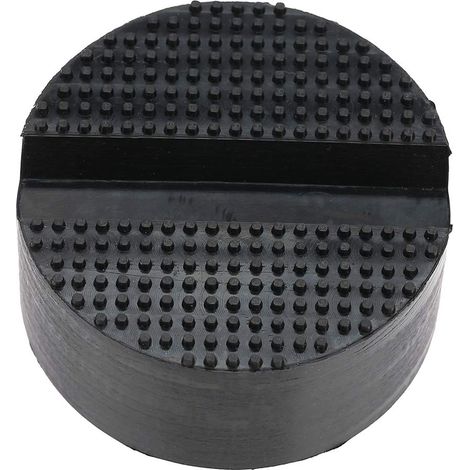 Adaptateur de Levage Jack,  65  37mm Universel Jack Pad Cric de Levage Tapis Élévateur en Caoutchouc Outil d'Adaptation de Levage Jack pour la Réparation Automobile