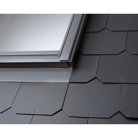 Raccord de remplacement VELUX 55x78 cm pour ardoise matériaux plats jusqu'à 8 mm - EL CK02 0000