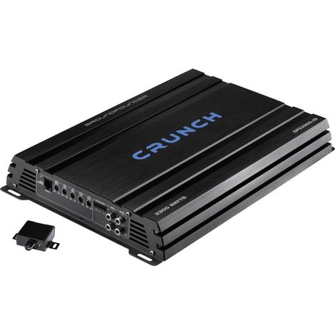 Crunch GPX3300.1D Amplificatore digitale a 1 canale 3300 W Regolazione volume/bassi/alti Adatto per (marca auto): Unive