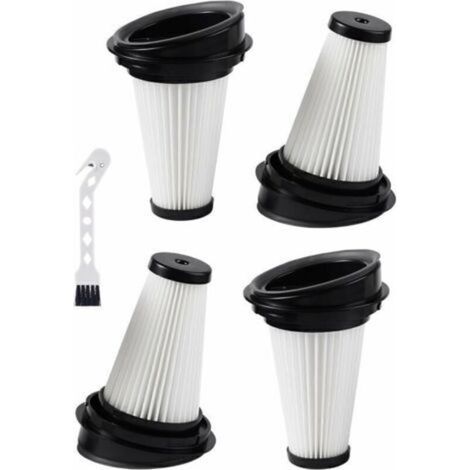 Lot de 4 filtres de rechange pour aspirateur Rowenta X-pert 3.60 X-Pert 160 RH72xxx RH6921WO RH6933WO RH6971WO RH6974WO aspirateur balai ZR005202