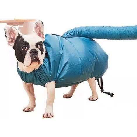 Sacchetto asciugante per animali domestici, per la toelettatura e la pulizia, pieghevole e portatile, accessorio per l'asciugatura dei cani.