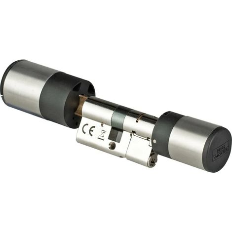 Elektron.Türschl.7600 Einzelzylinder anthrazit,Edelstahl BURG-WÄCHTER 506004 (1/5)