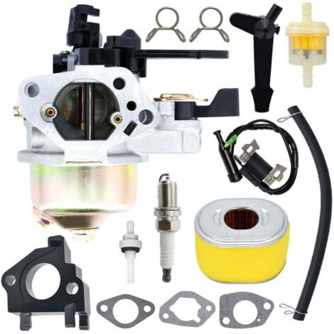 BARKBUSTERS Compatible avec le carburateur GX390 13HP pour moteurs Honda GX340 11HP GX 390 avec kit de réalimentation du filtre à air (1/4)