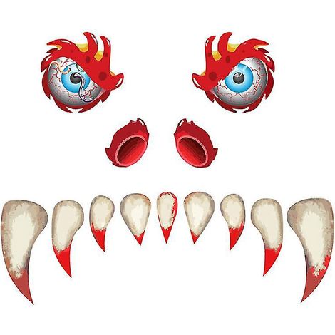 1 Set Halloween-Aufkleber