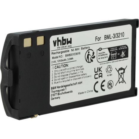 vhbw Akku kompatibel mit Nokia 3210 Handy Smartphone Telefon (1200 mAh, 2,4 V, NiMH) (1/5)
