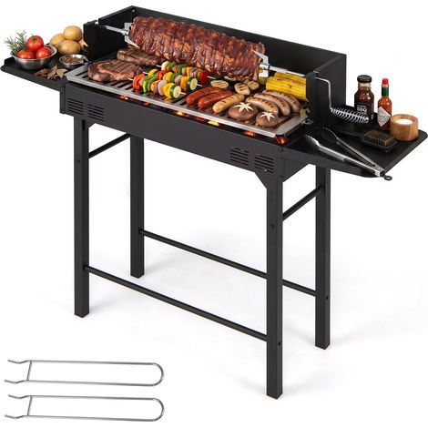 COSTWAY Barbecue a Carbonella da Esterno in Metallo Portatile (1/5)