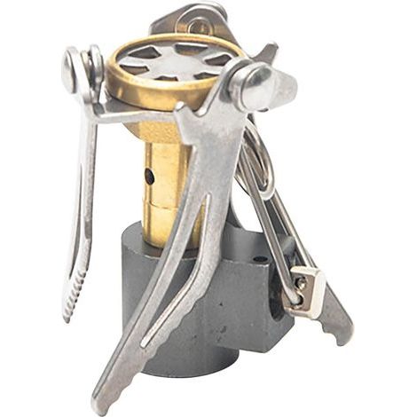 Mini réchaud de Camping Ultra-léger en Alliage de Outil de Batterie de Cuisine extérieur Pliable Automatique pour - Cuisson Camping randonnée Suspension Luminaire Bois (1/5)