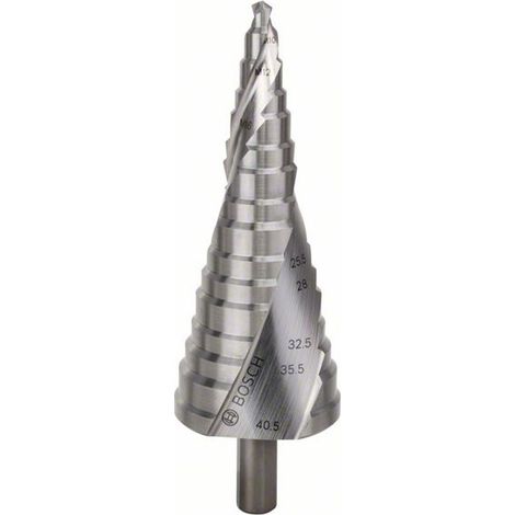 Bosch Accessories 2608587427 HSS Stufenbohrer Gesamtlänge 125.5 mm 3-Flächenschaft 1 St. (1/5)