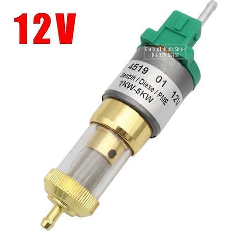 Pompe à carburant/chauffage ultra-silencieuse 12 V/24 V 1 kW-5 kW pour voiture Eberspacher, compatible avec les pompes à air/diesel et à huile de stationnement universelles pour camions. (1/4)
