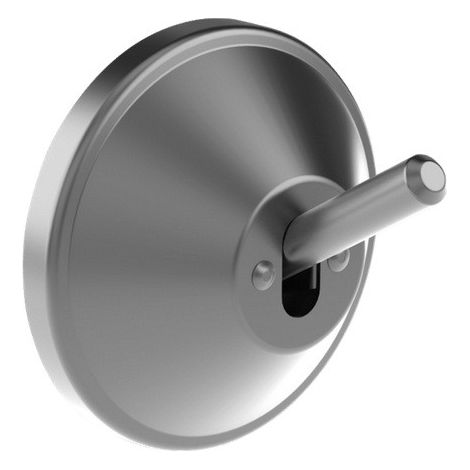 Delabie - Patère antipendaison Inox poli satiné Diam 90 x 68 mm (1/2)