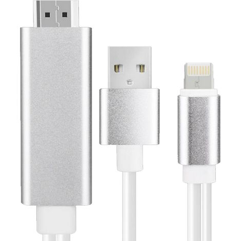 Cable adaptador Lightning a HDMI para captura de pantalla (1/5)