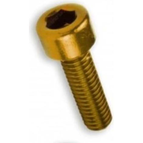 Vis vparts m5x20 aluminium doré 6 unités