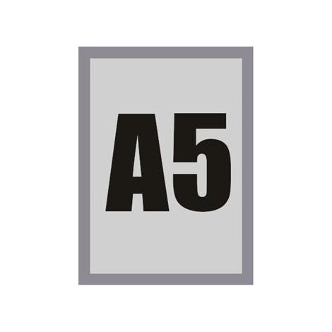 Cornice magnetica A5 - Argento (1/4)