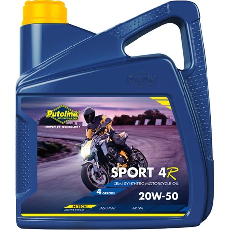 Putoline Mineralöl 4T 20W50 4L für Sportmotorräder (1/2)