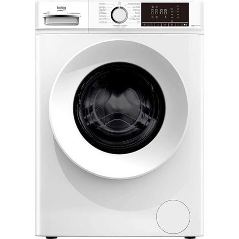 Lavadora Beko B1XW862WSPT, 8Kg, 1200 rpm, Clase A