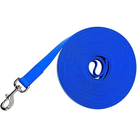 Laisse de promenade pour chien de 3 à 15 mètres, robuste et confortable, pour chiens de taille moyenne, multicolore. (1/5)