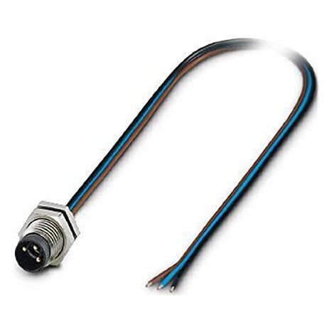 Connecteur mâle encastrable pour capteurs/actionneurs Phoenix Contact SACC-DSI-M 8MS-3CON-M 8/0,5 1453478 1 pc(s) (1/2)