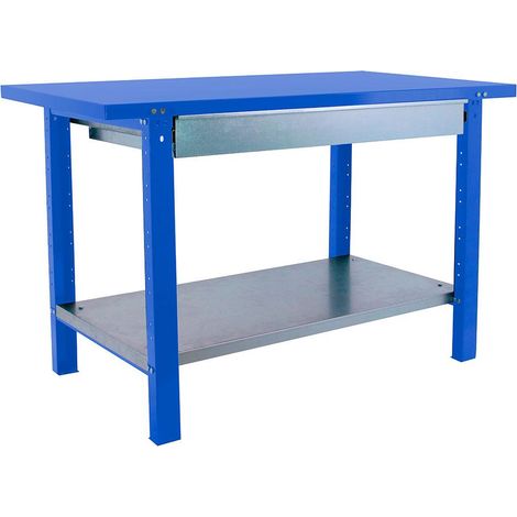 Simonrack Simonwork BT6 Pro Arbeitstisch Blau Robust 120 cm