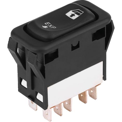 Hauptschalter für elektrische Fensterheber für Freightliner Columbia 2001-2011, Teilenummer A06-30769-008, Fensterheberknopf (1/5)