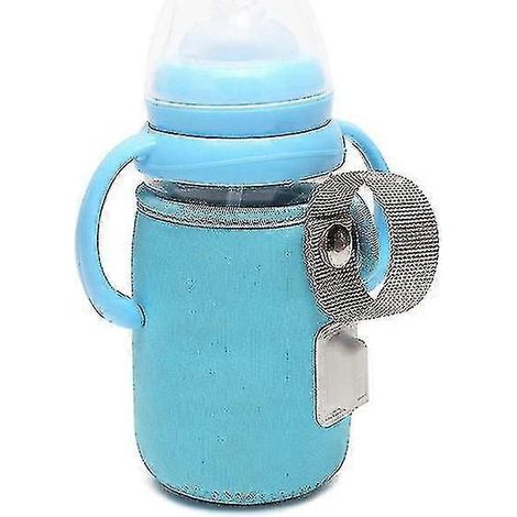 Chauffe-biberon USB, sac chauffe-biberon portable, sac chauffant-blue