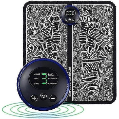 Filiyano-Appareil de massage électrique EMS pour les pieds, favorisant la circulation sanguine et la réflexologie plantaire - 6 modes, 9 intensités (1/5)