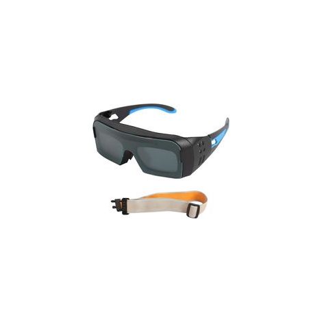 Lunettes de Soudure Auto-Obscurcissantes Solaires - Protection UV/Lumière anti-brillante - Pour Soudage à l'Arc & TIG - Réglage Automatique