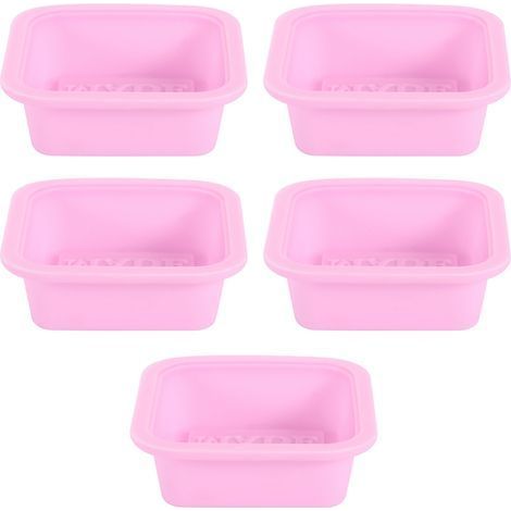 Moule à Cake Rectangulaire en Aluminium Antiadhésif - Pour Pain, Gâteaux et Brownies - Allant au Four 12x7x2.3cm (1/5)