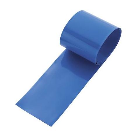 GAINE THERMORÉTRACTABLE POUR BATTERIES SANS COLLE 2:1 TRU COMPONENTS 93014C88 1570886 BLEU Ø AVANT RETREINT: 44 MM 1 PC( (1/2)