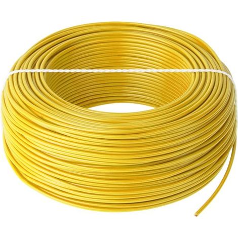 Blow Cable LgY Amarillo 100 metros 1,5 mm² PVC