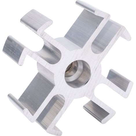 1-Zoll-Aluminium-Kühlerlüfter-Abstandshalter-Kit, 1210 Ersatz für kurze und lange Wasserpumpe GM CHEVY SBC BBC. (1/5)