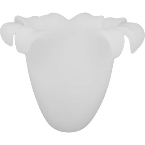 ELIO mattes Glas-Tulpe 11x14cm Öffnung 3cm