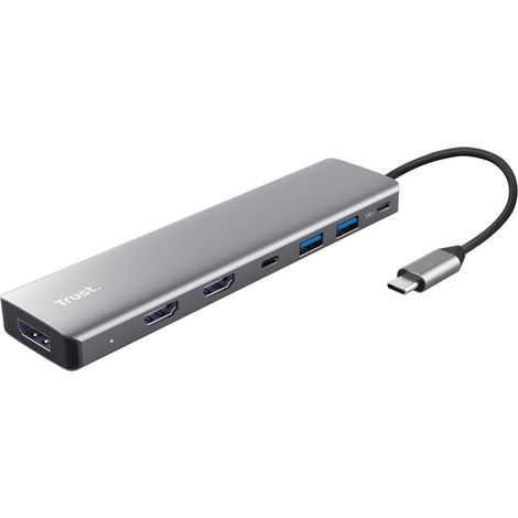 Trust 25661 hub di interfaccia USB tipo-C Alluminio