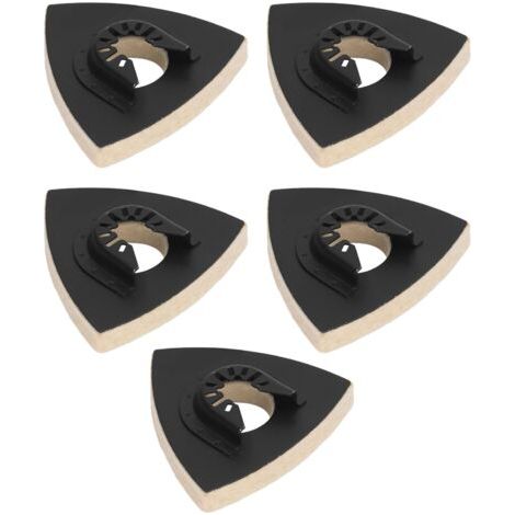 Tampon de Polissage en Feutre, Tampon de Polissage Oscillant Structure Stable Installation Facile 5 Pièces pour Surfaces de Carreaux de Céramique en Métal (1/5)