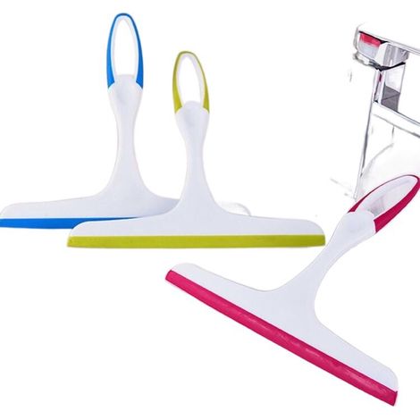 Set di 6 tergicristalli per porte doccia in vetro, tergicristalli per la pulizia della doccia del bagno, tergicristalli per la pulizia delle finestre, tergicristalli per porte doccia in vetro, tergicr (1/5)