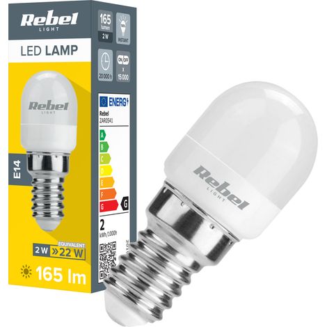 Rebel 2W E14 165 lm 6500 K 360° LED-Kühlschrank- und Dunstabzugshaubenlampe