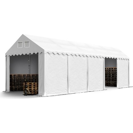4x10m Tente de stockage TOOLPORT, PVC 800 N, H. 2,6m