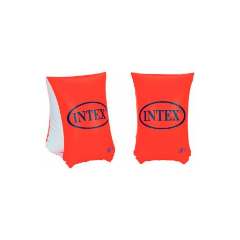 INTEX manguitos natacion 30x15 cm naranjas , Manguitos hinchables INTEX Neon, ideales para ayudar a los niños a iniciarse en la natación con mayor seguridad y confianza en el agua.